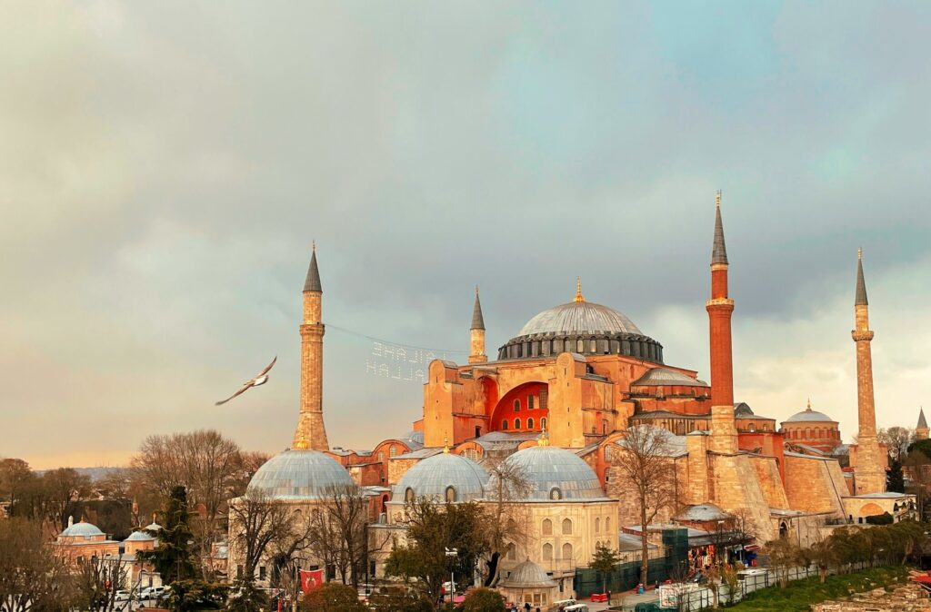 Hagia Sophia mosque in Istanbul